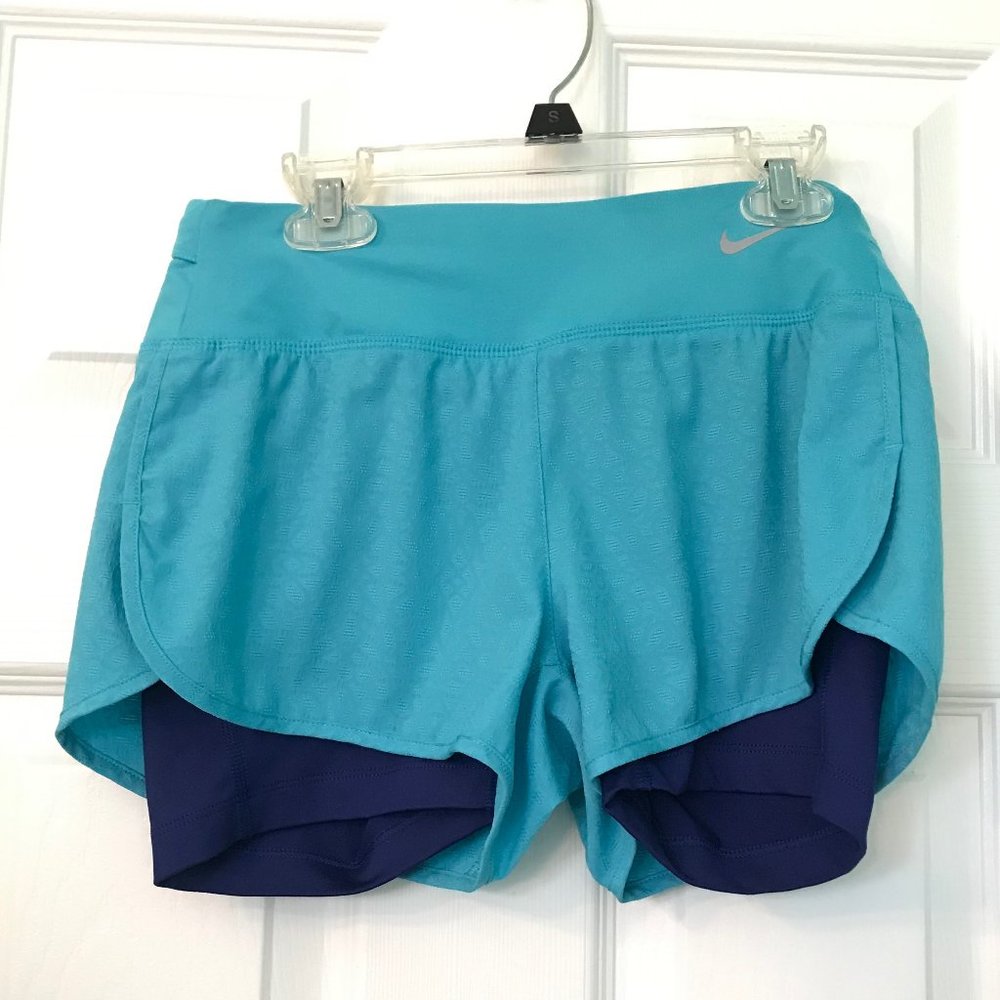 Blue Nike Running Shorts